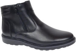 RUSAY Ghete barbati casual din piele naturala cu fermoar imblanite Corsa - GF1203CSN, marimea 42