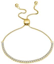 BeSpecial Bratara tennis argint 925 placata cu aur 14K cu zirconiu (BRR66)