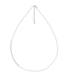 BeSpecial Colier tennis argint 925 placat cu rodiu cu zirconiu (CRR66)