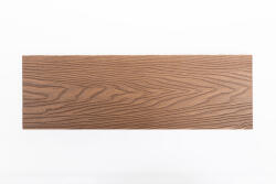 WoodLook WPC kerítésléc méterár 12 cm széles 400 cm hosszú Woodlook Ideal kerítéselem Merbau barna