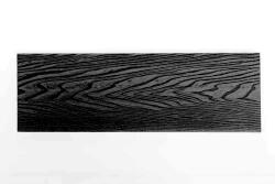 WoodLook WPC kerítésléc méterár 12 cm széles 400 cm hosszú Woodlook Ideal kerítéselem Antracit sötétszürke