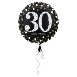 Amscan Balon din folie 30 auriu strălucitor