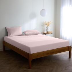 Millanni Cearceaf cu Elastic 140x200 cm roz pal, Microfibra Moale, Colturi Adanci 30 cm (b0bv7jsj8v) Lenjerie de pat