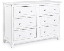 Bizzotto Comoda lemn mango alb Colette 120x45x85h (0745082) Comoda