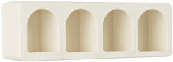 Bizzotto Etajera mdf alb Creamy 60x15x20h (0748619) Raft