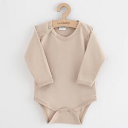 NEW BABY Body-uri pentru bebeluşi New Baby Classic II de culoare bej deschis, mărime 80 (9-12l)