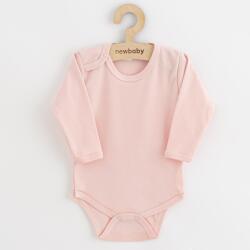 NEW BABY Body pentru bebeluşi New Baby Classic II roz deschis, mărime 80 (9-12l)