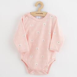 NEW BABY Body de bebeluşi New Baby Classic II cu ursuleţ alb, complet închisable, mărime 68 (4-6l)