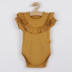 Nicol Body din bumbac pentru bebeluşi cu mâneci scurte Nicol Michelle, mărime 74 (6-9lr)