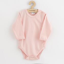 NEW BABY Body bebeluşi New Baby Classic II roz deschis complet închidere, mărime 50