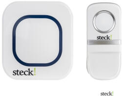 Steck ! Vezeték nélküli csengő, ELEMES, 150m (STCS_608D)