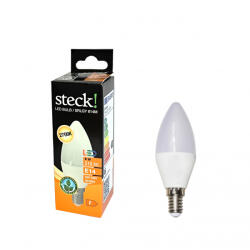 Steck ! LED fényforrás 6W E14, meleg fehér (SRLGY_614M)