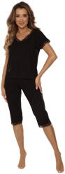 De Lafense Pijama dama DE LAFENSE 880 HAZEL negru: XXL (32326 XXL)