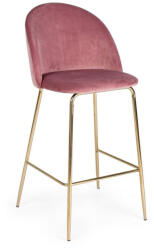 Bizzotto Бар стол CARRY 51x55x105cm руж/злато (0734300)