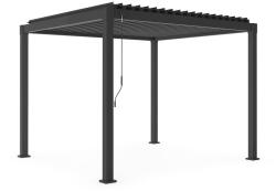 Bizzotto Пергола 3x3m GARDA 300x300x240 cm. антрацит (0795804)