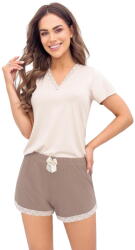 Donna Pijama dama DONNA DAPHNE SHORT BEIGE: XXL (32278 XXL)