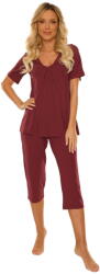 De Lafense Pijama dama DE LAFENSE 878 DAHLIA burgundy: M (32320 M)