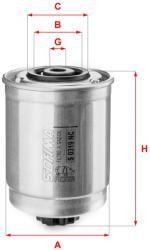 SOFIMA Filtru combustibil SOFIMA S 0319 NC (S 0319 NC) - fixbox