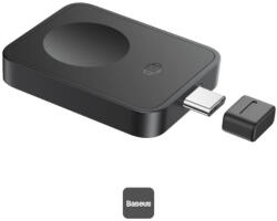 Baseus ADAPTOR alimentare Baseus MagPro Magnetic, incarcator wireless pentru Apple watch, USB Type-C la MagPro 2.5W, negru P10264106123-00 (timbru verde 0.08 lei) - 6932172679491 (P10264106123-00)