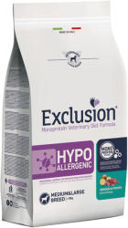 Exclusion Veterinary Diet Hypoallergenic Venison & Potato Medium /Large gyógytáp kutyának 2kg