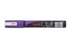 uni Chalk Pwe-5M Folyékony Krétamarker - 1, 8-2, 5 mm, Lila