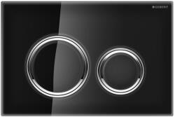 Geberit Sigma 21 nyomólap, fekete üveg 115.884. SJ. 1 (115.884.SJ.1) - szaniteresklimacenter