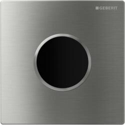 Geberit Sigma10 automata vizelde vezérlés, infravörös, hálózati szálcsiszolt / fényes króm / szálcsiszolt rozsdamentes acél 116.025. SN. 1 (116.025.SN.1)