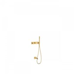 TRES Block-System beépíthető termosztátos kád szett matt arany 20735208OM (20735208OM)