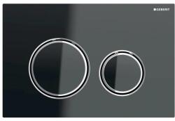 Geberit Sigma21 működtetőlap, 2 mennyiséges öblítéshez, láva/króm 115.884. JK. 1 (115.884.JK.1) - szaniteresklimacenter