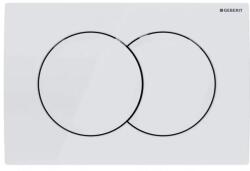 Geberit Delta01 működtetőlap, 2 mennyiséges öblítéshez, Alpin fehér 115.107. 11.1 (115.107.11.1)