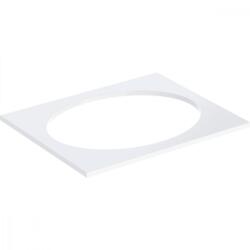 Geberit Selnova Square mosdópult 59, 1x47, 5 cm, fényes fehér 502.860. 00.1 (502.860.00.1) - szaniteresklimacenter