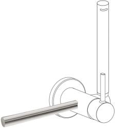 TRES Loft Colors kiegészítő törölközőtartó rozsdamentes acél 03412401AC (03412401AC)