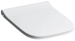Geberit Smyle Square lassú záródású gyorskioldós WC-ülőke, keskeny sandwich dizájn 500.688. 01.1 (500.688.01.1)