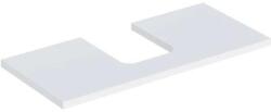 Geberit One mosdópult középső kivágással, pultra ültethető tálformájú mosdóhoz 105x47 cm, matt fehér 505.274. 00.2 (505.274.00.2) - szaniteresklimacenter