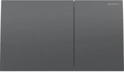 Geberit Sigma70 működtetőlap 2 öblítéshez, easy-to clean, feketekróm 115.622. QD. 1 (115.622.QD.1) - szaniteresklimacenter