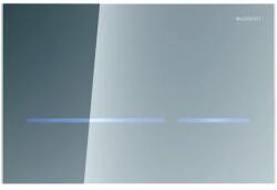 Geberit Sigma80 érintésmentes működtetőlap, WC öblítés elektronikus működtetéssel, hálózati, 2 mennyiséges öblítés, tükröződő üveg 116.092. SM. 6 (116.092.SM.6) - szaniteresklimacenter