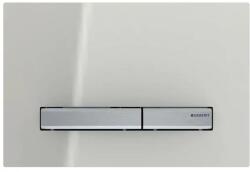 Geberit Sigma50 működtetőlap, 2 mennyiséges öblítéshez, króm/homokszürke 115.788. JL. 2 (115.788.JL.2) - szaniteresklimacenter