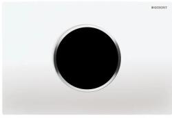 Geberit Sigma10 érintésmentes működtetőlap, WC öblítés elektronikus működtetéssel, hálózati, 2 mennyiséges öblítés, fehér/fényes króm 115.907. KJ. 6 (115.907.KJ.6) - szaniteresklimacenter