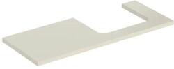 Geberit One mosdópult jobb oldali kivágással 120x47 cm, pultra ültethető mosdóhoz, magasfényű homokszürke 505.325. 00.4 (505.325.00.4) - szaniteresklimacenter