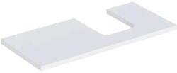 Geberit One mosdópult jobb oldali kivágással 105x47 cm, pultra ültethető tálformájú mosdóhoz, matt fehér 505.314. 00.2 (505.314.00.2) - szaniteresklimacenter