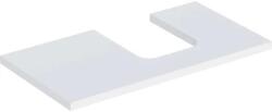 Geberit One mosdópult jobb oldali kivágással 90x47 cm, pultra ültethető tálformájú mosdóhoz, matt fehér 505.313. 00.2 (505.313.00.2) - szaniteresklimacenter