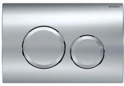 Geberit Delta20 működtetőlap, 2 mennyiséges öblítéshez, Fényes króm 115.127. 21.1 (115.127.21.1)