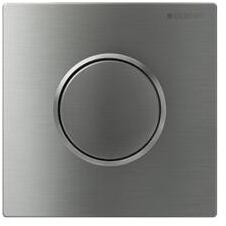Geberit Sigma10 pneumatikus vizelde vezérlés, szálcsiszolt / fényes króm / szálcsiszolt rozsdamentes acél 116.015. SN. 1 (116.015.SN.1)