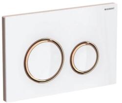 Geberit Sigma21 nyomólalap, vörösarany/fehér 115.650. SI. 1 (115.650.SI.1)