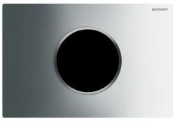 Geberit Sigma10 érintésmentes működtetőlap, WC öblítés elektronikus működtetéssel, hálózati, 2 mennyiséges öblítés, fényes króm/matt króm 115.907. KH. 6 (115.907.KH.6) - szaniteresklimacenter