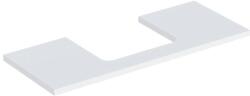 Geberit One mosdópult középső kivágással, pultra ültethető mosdóhoz 120x47 cm, matt fehér 505.285. 00.2 (505.285.00.2) - szaniteresklimacenter
