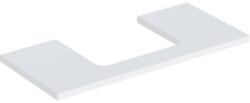 Geberit One mosdópult középső kivágással, pultra ültethető mosdóhoz 105x47 cm, matt fehér 505.284. 00.2 (505.284.00.2) - szaniteresklimacenter
