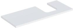 Geberit One mosdópult jobb oldali kivágással 120x47 cm, pultra ültethető tálformájú mosdóhoz, matt fehér 505.315. 00.2 (505.315.00.2) - szaniteresklimacenter