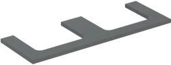 Geberit One mosdópult kivágással, két pultra ültethető mosdóhoz 135x47 cm, matt láva 505.286. 00.3 (505.286.00.3) - szaniteresklimacenter