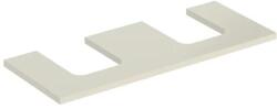 Geberit One mosdópult kivágással, két pultra ültethető tálformájú mosdóhoz 120x47 cm, magasfényű homokszürke 505.335. 00.4 (505.335.00.4) - szaniteresklimacenter
